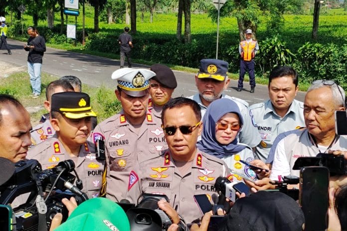 Aam Suhaman Kakorlantas Polri Irjen Pol Aan Suhanan, Minggu (12/5)