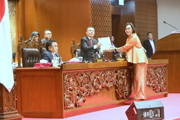 Menteri Keuangan Sri Mulyani.