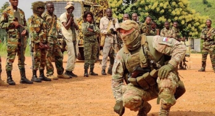 Korps Afrika MOD Rusia bergabung dalam pertempuran di Vovchansk / open source/defence.ua