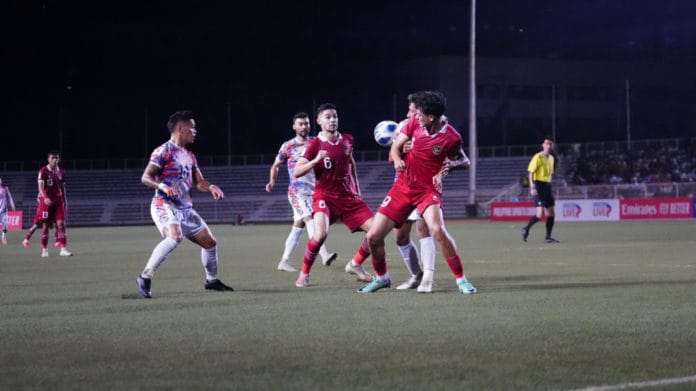 Laga Filipina vs Idonesia di Manila, 21 November 2023.