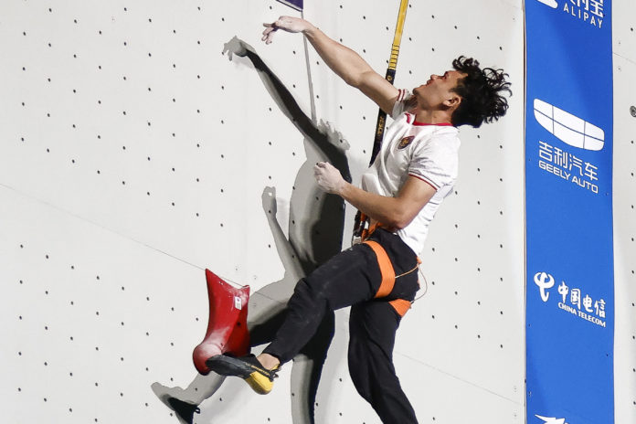 Penyumbang medali emas Indonesia di Olimpiade 2024 di Paris, Prancis, Veddriq Leonardo-X @ifsclimbing Veddriq Leonardo