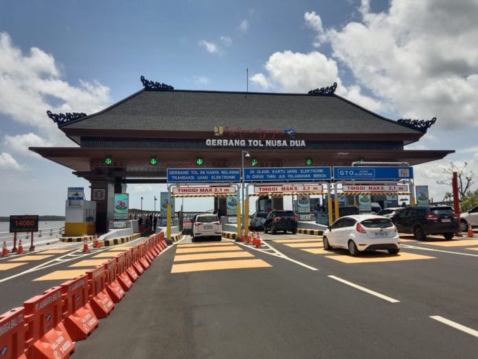 Gerbang Tol Nusa Dua Bali.