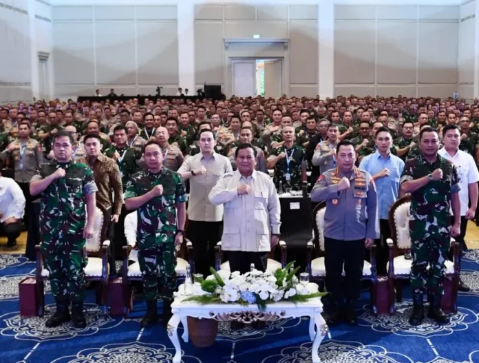 Rapim TNI-Polri Kamis (31/1/2025)