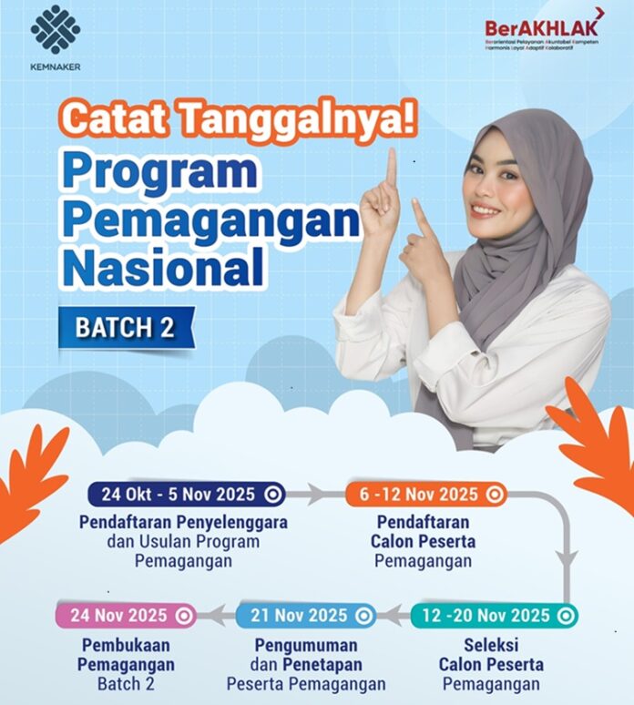 Cara Cek Hasil Seleksi Program Magang Nasional 2025 Batch 2 di maganghub.kemnaker.go.id