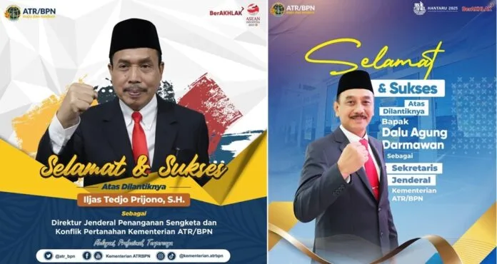 2 Alumni Unsoed Jadi Pejabat Utama di Kementerian ATR/BPN